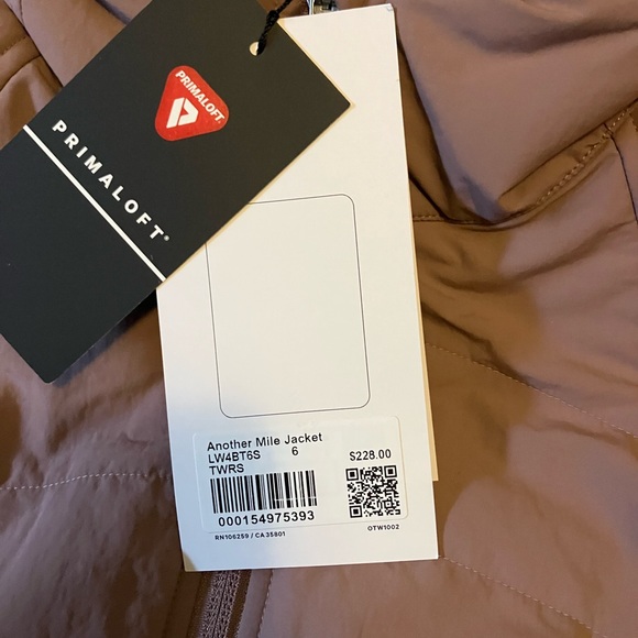 NWT Lululemon Another Mile Jacket, Sz 6, Twilight Rose - Picture 5 of 8